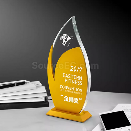 Customization Metal Crystal Trophy Promotional Products