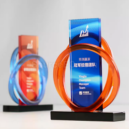 Customization Resin Crystal Trophy Promotional Products