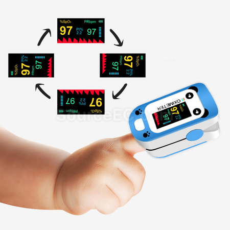 Customization Children Finger Clip Oximeter Promotional Products