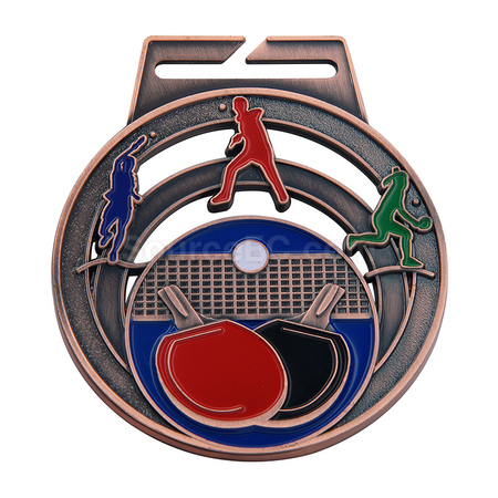 Customization Table Tennis Metal Medal Promotional Products