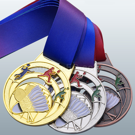 Customization Badminton Metal Medal Promotional Products