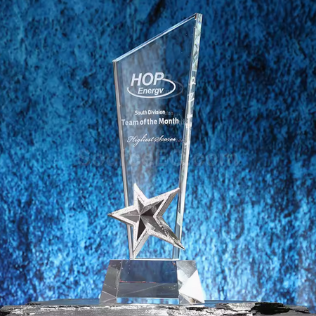 Customization Star Crystal Trophy Promotional Products