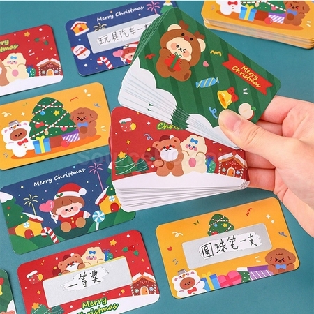 Customization DIY lucky scratch card Promotional Products