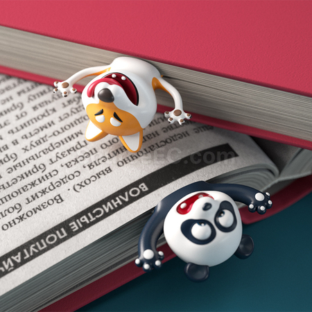 Customization Cartoon PVC Bookmark Promotional Products