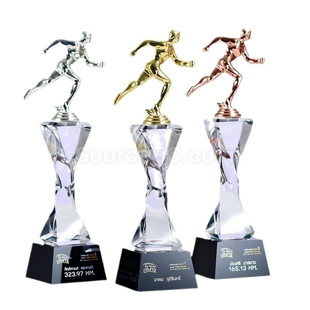 Customization Metal Crystal Trophy Promotional Products