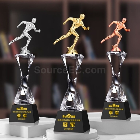 Customization Metal Crystal Trophy Promotional Products