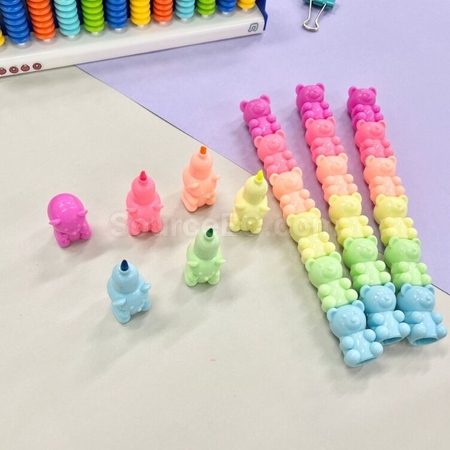Customization Creative 6-Color Highlighter Promotional Products