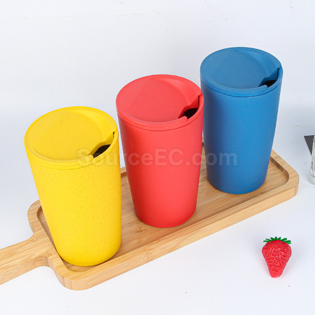 Customization Wheat Straw Coffee Cup Promotional Products