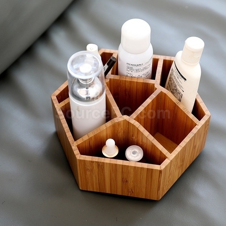Customization Bamboo Rotating Pen Holder Promotional Products