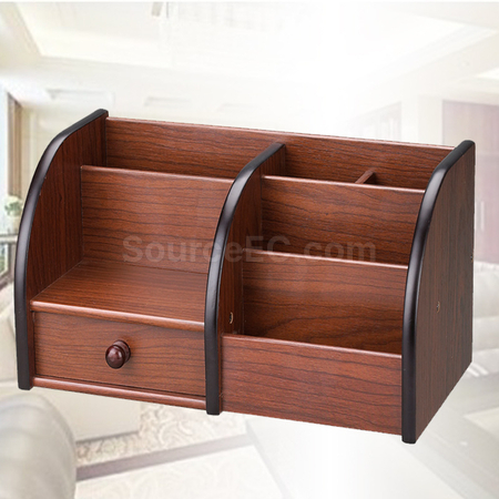 Customization Multifunctional Wooden Pen Holder Promotional Products