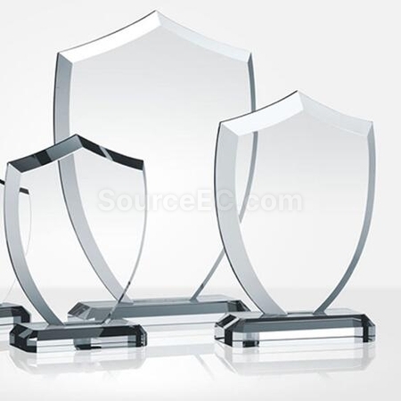 Customization Crystal Shield Trophy Promotional Products
