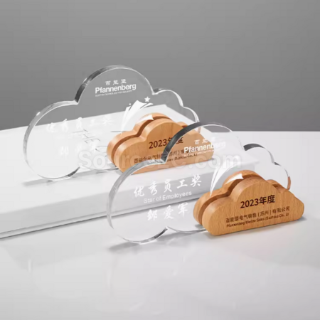 Customization Crystal Trophy Promotional Products