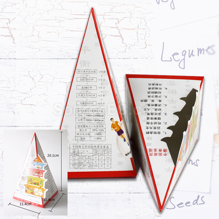Customization Food Pyramid Box Promotional Products