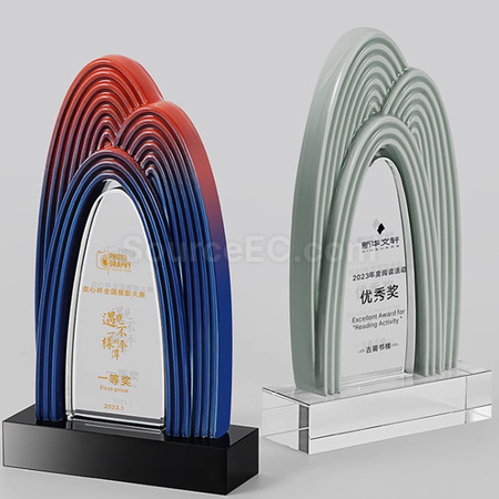 Customization Ceramic Crystal Trophy Promotional Products