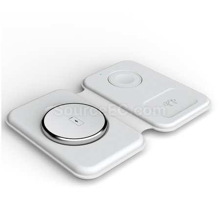 Customization Magnetic Folding Three-In-One Wireless Charger Promotional Products