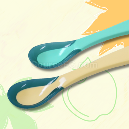 Customization Color Changing Baby Spoon Promotional Products