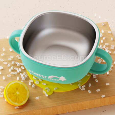 Customization Drop Resistant 316 Stainless Steel Baby Bowl Promotional Products