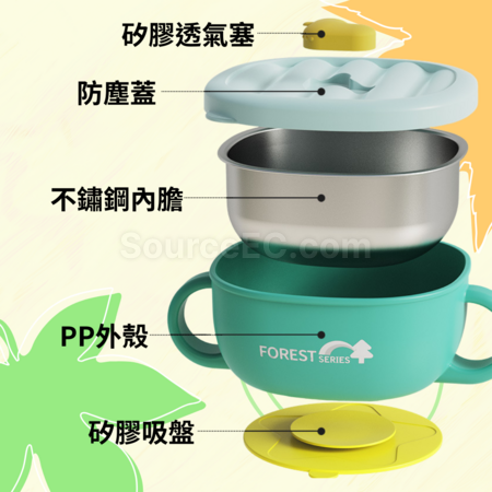 Customization Drop Resistant 316 Stainless Steel Baby Bowl Promotional Products