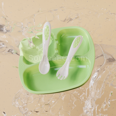 Customization Baby Food Divided Plate Promotional Products