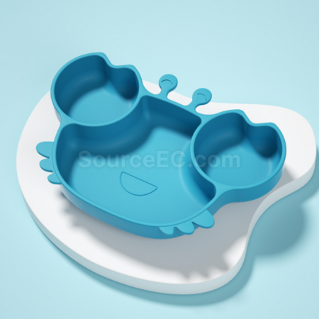 Customization Crab Shaped Baby Food Bowl Promotional Products