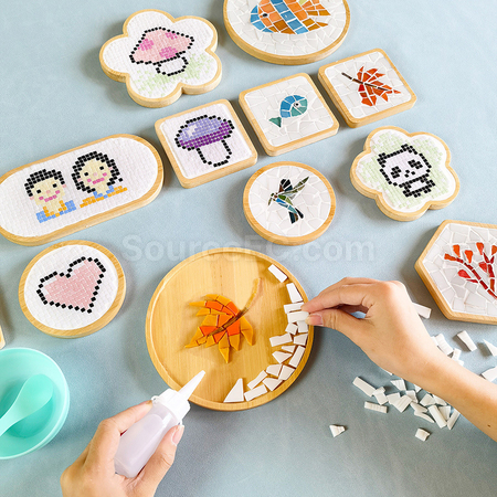 Customization DIY Mosaic Coasters Promotional Products