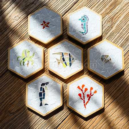 Customization DIY Mosaic Coasters Promotional Products