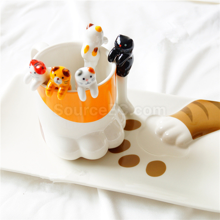 Customization Cute Cat Coffee Spoon Promotional Products