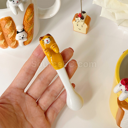 Customization Cute Cat Coffee Spoon Promotional Products