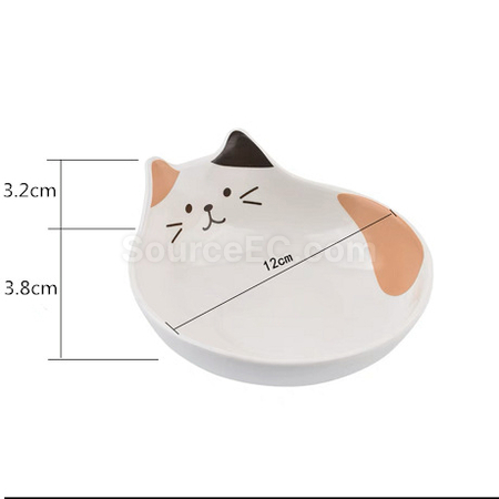 Customization Ceramic Cat Shaped Salad Bowl Promotional Products