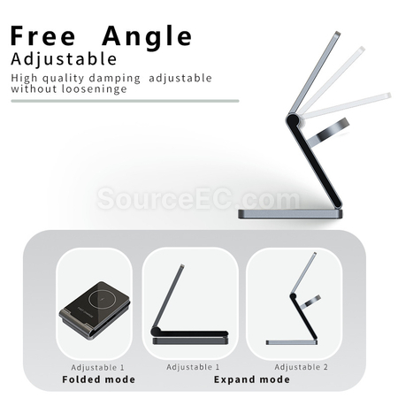 Customization Foldable Wireless Magnetic Three-In-One Charger Promotional Products