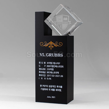 Customization Metal Crystal Trophy Promotional Products