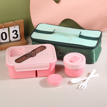 Customization Portable Lunch Box Set Promotional Products