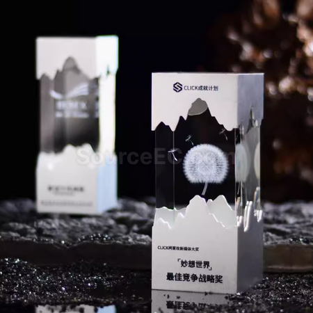 Customization Metal Crystal Trophy Promotional Products