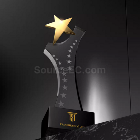 Customization Metal Crystal Trophy Promotional Products