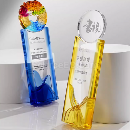 Customization Glass Crystal Trophy Promotional Products