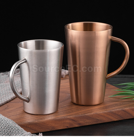 Customization Double Wall Stainless Steel Coffee Cup Promotional Products