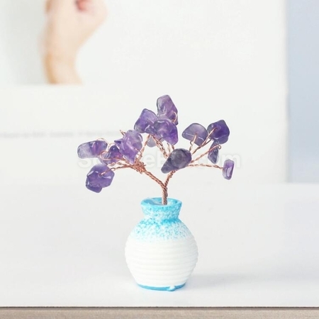 Customization Mini European Vase Pastoral Resin Crystal Decoration Promotional Products