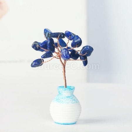 Customization Mini European Vase Pastoral Resin Crystal Decoration Promotional Products