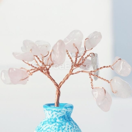 Customization Mini European Vase Pastoral Resin Crystal Decoration Promotional Products