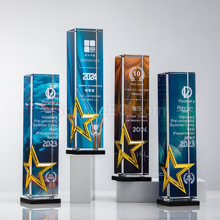 Customization Crystal Trophy Promotional Products