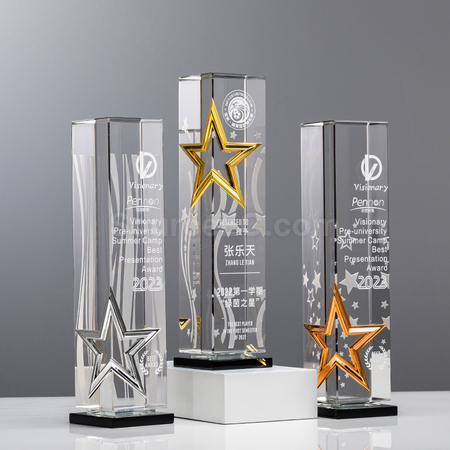 Customization Crystal Trophy Promotional Products