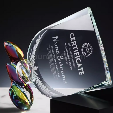 Customization Crystal Trophy Promotional Products