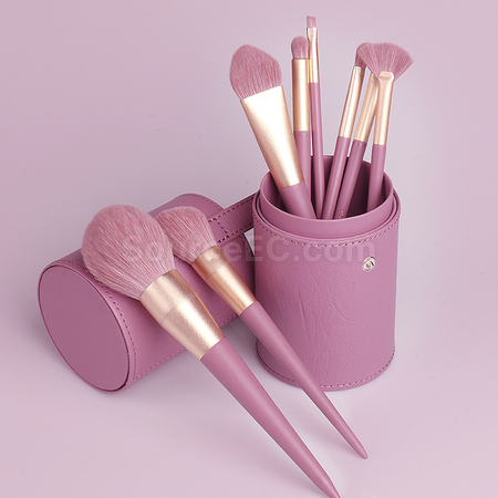 Customization Stylish Leather Brush Storage Tube Promotional Products