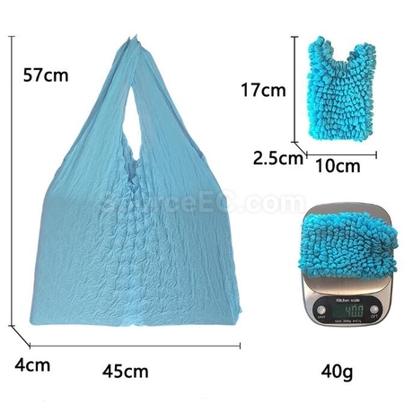 Customization Large Capacity Magic Pleated Bubble Bag Promotional Products
