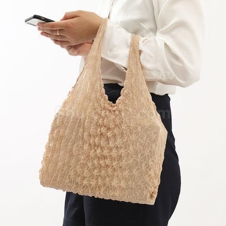 Customization Large Capacity Magic Pleated Bubble Bag Promotional Products