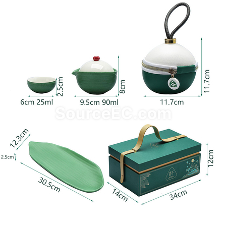 Customization Travel Kung Fu Tea Set Promotional Products