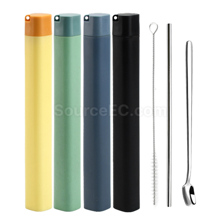 Customization Stainless steel straw set Promotional Products