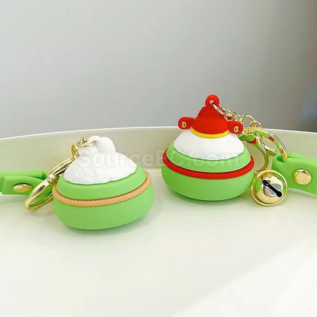 Customization Dragon Boat Festival Keychain Promotional Products