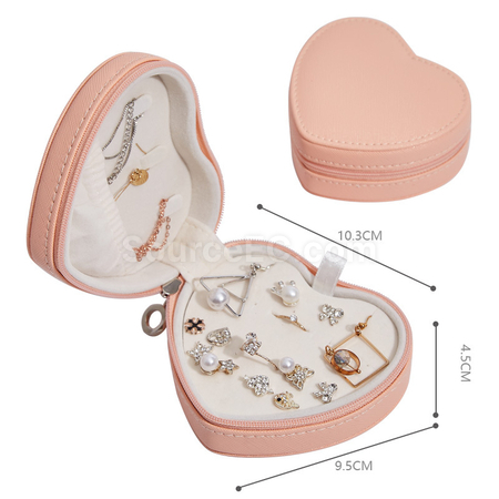 Customization Heart Shaped Jewelry Storage Box Promotional Products