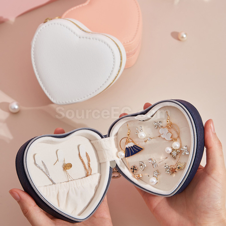 Customization Heart Shaped Jewelry Storage Box Promotional Products